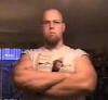 Clay Edgin- The Heavy Sports Athlete of the Month for March and April 2004. California Strongman, grip training, feats of strength, grip strength, tear playing cards in half, strength, strong, 